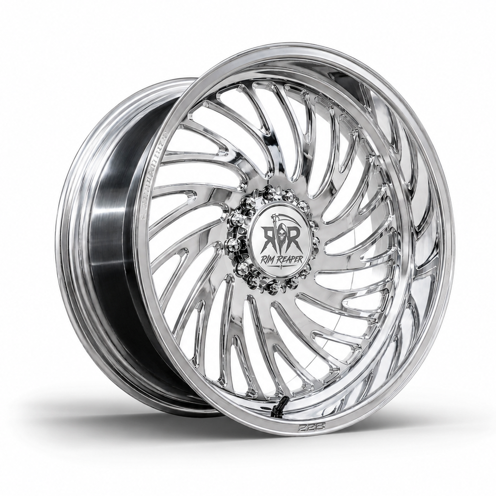 Rim Reaper Turbine 22x12 -44mm deep dish forged wheel